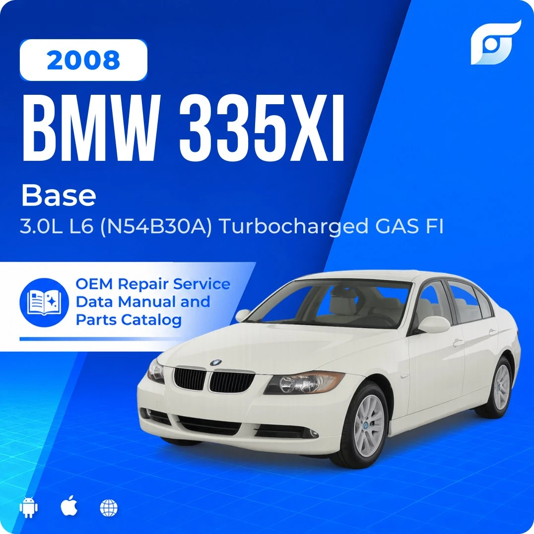 2008 BMW 335xi Base - OEM Repair Service Manual
