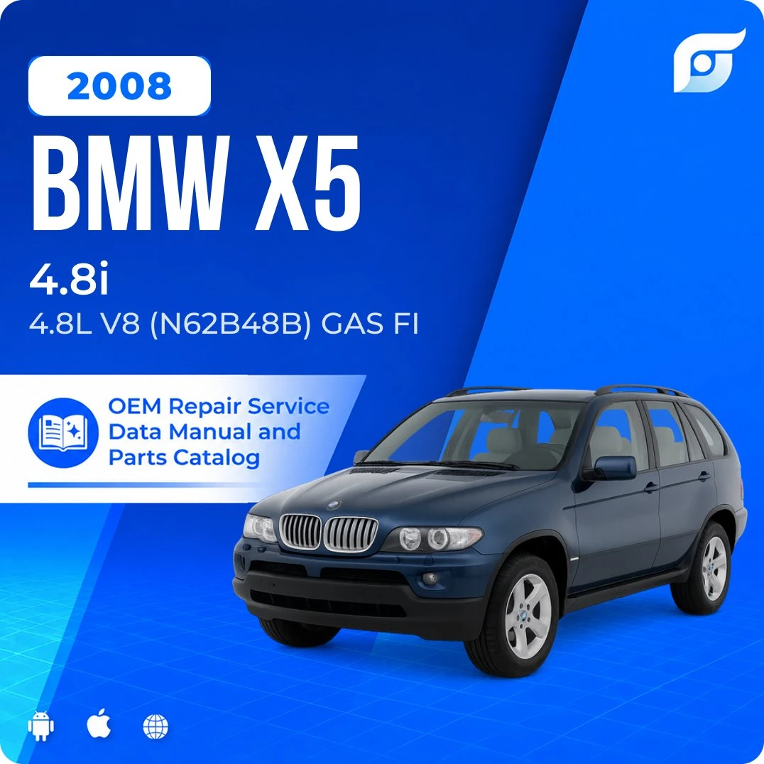 2008 BMW X5 4.8i - OEM Repair Service Manual