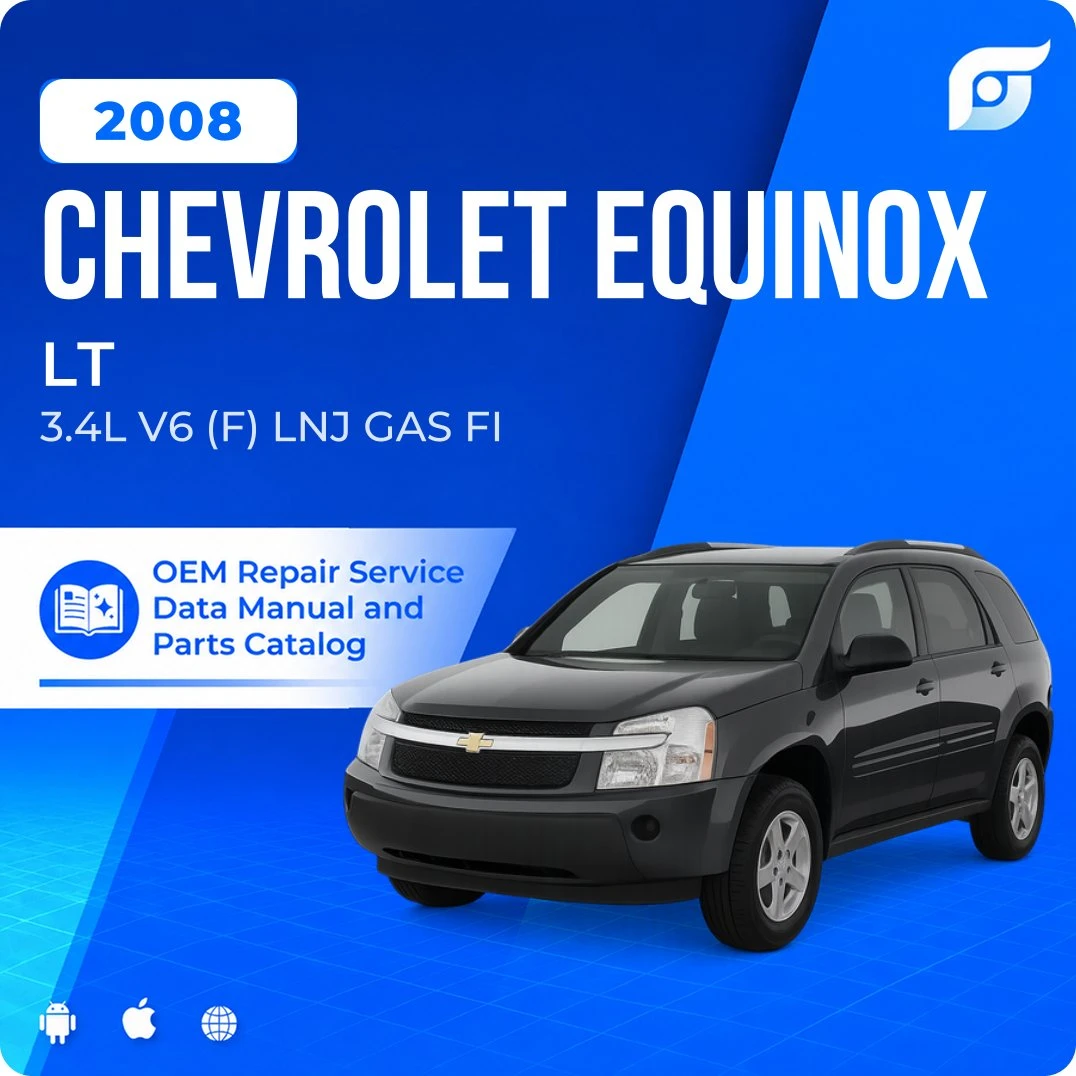 2008 Chevrolet Equinox LT - OEM Repair Service Manual