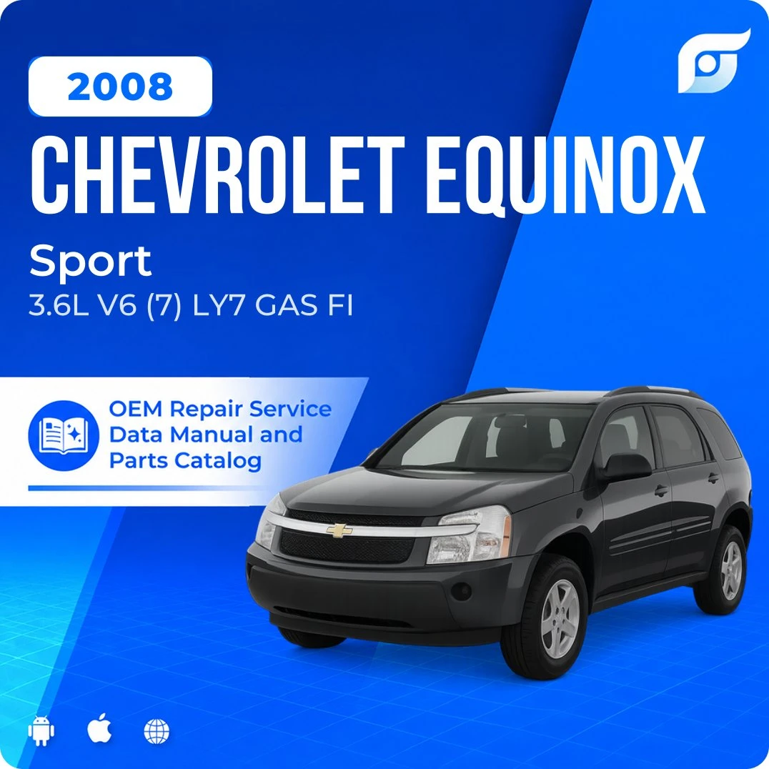 2008 Chevrolet Equinox Sport - OEM Repair Service Manual
