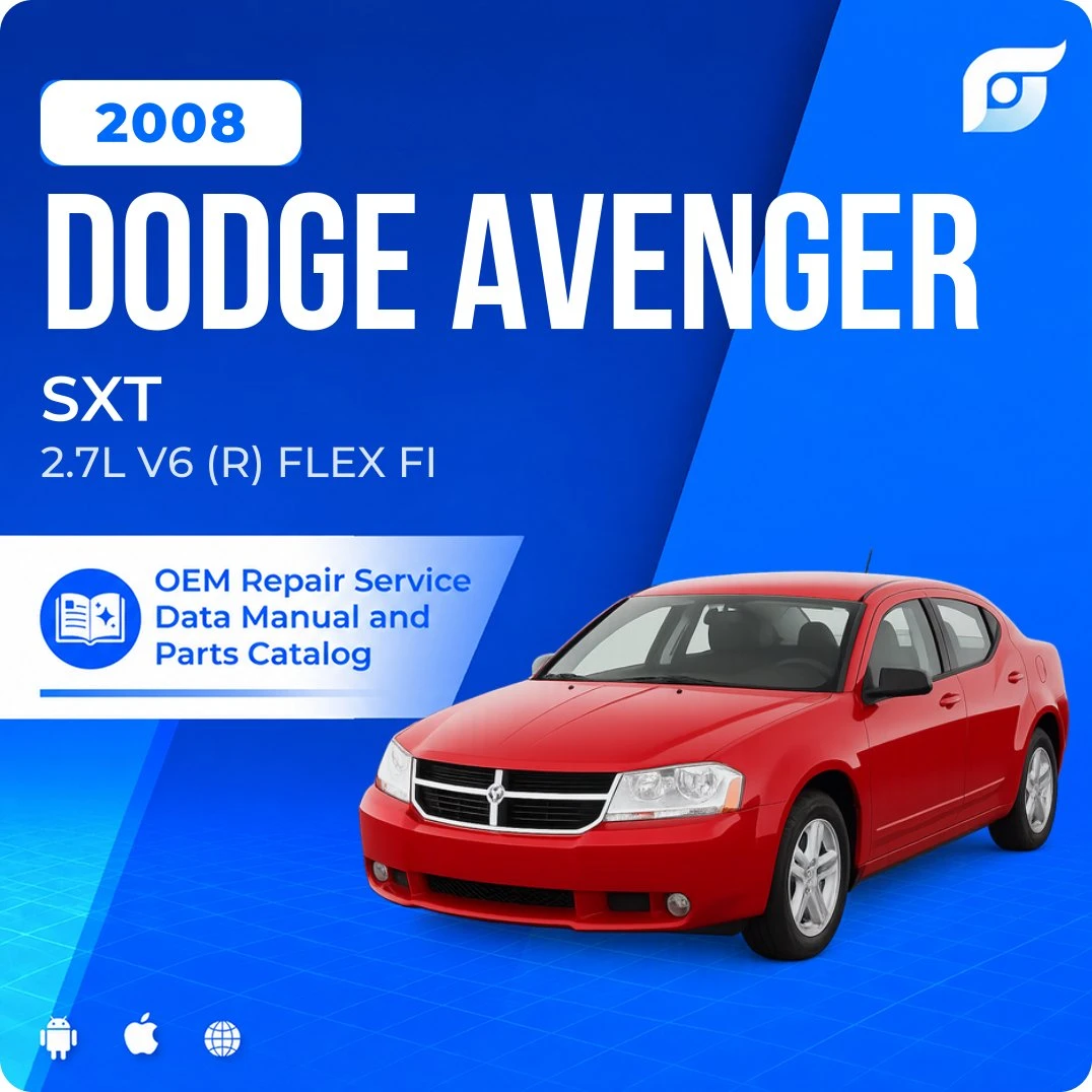 2008 Dodge Avenger SXT - OEM Repair Service Manual