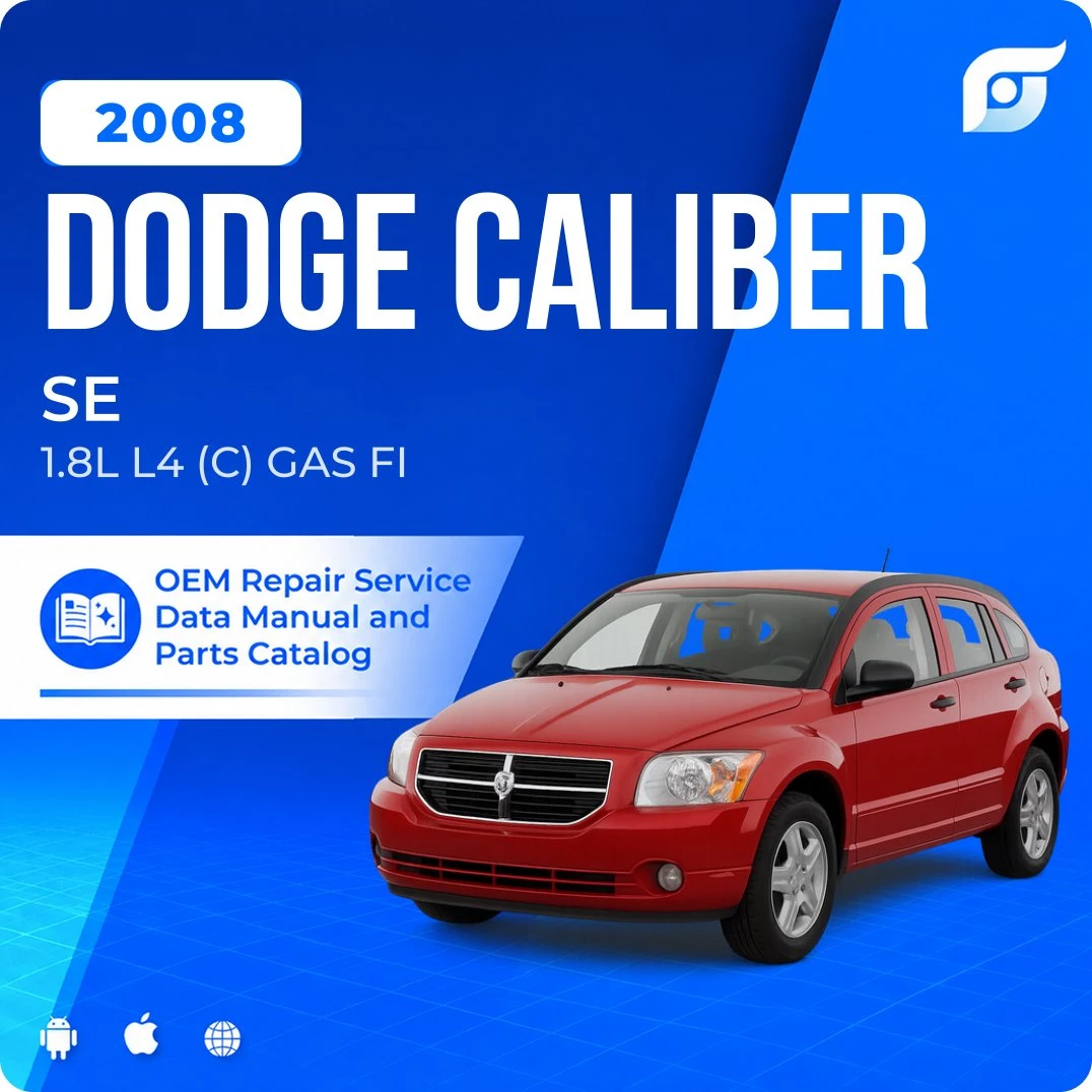 2008 Dodge Caliber SE - OEM Repair Service Manual