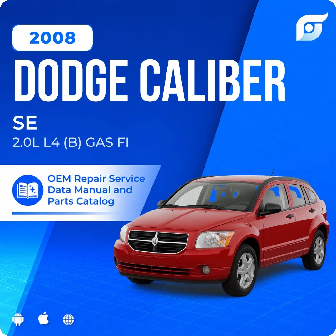 2008 Dodge Caliber SE - OEM Repair Service Manual