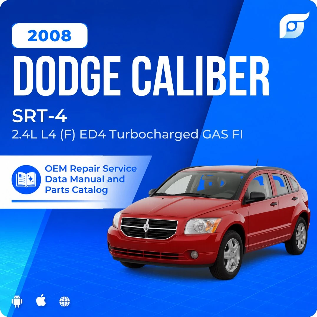 2008 Dodge Caliber SRT-4 - OEM Repair Service Manual