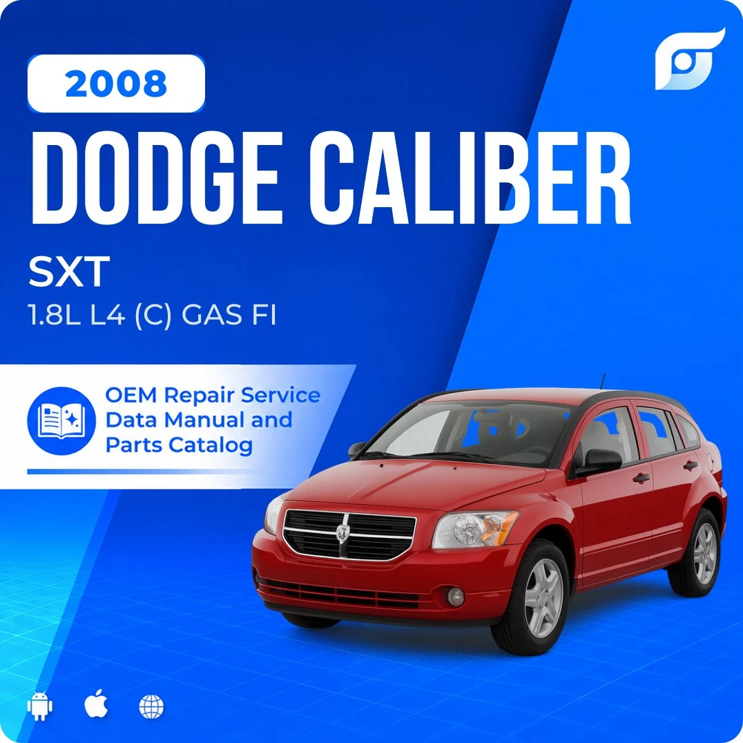 2008 Dodge Caliber SXT - OEM Repair Service Manual