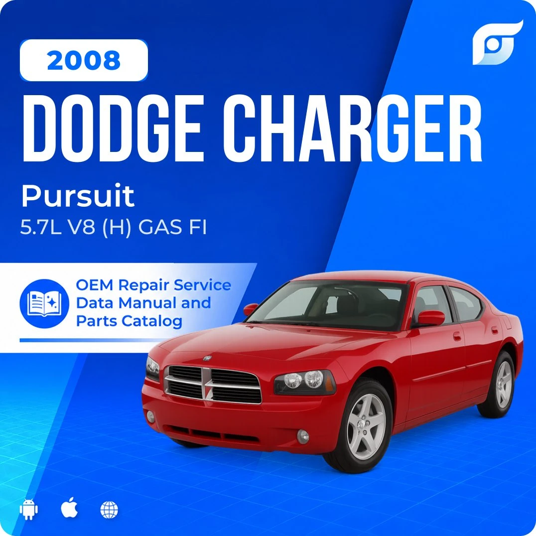2008 Dodge Charger Pursuit - OEM Repair Service Manual