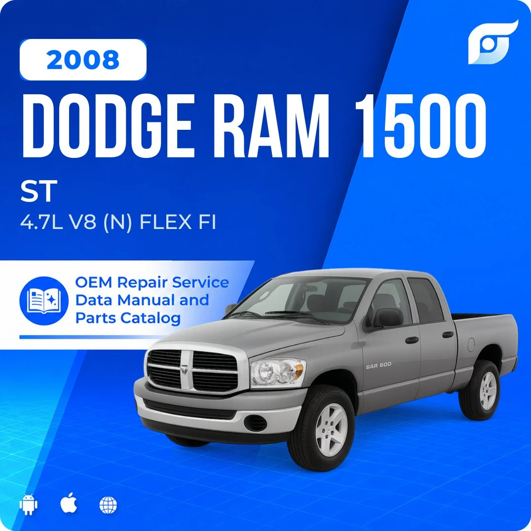 2008 Dodge Ram 1500 ST - OEM Repair Service Manual
