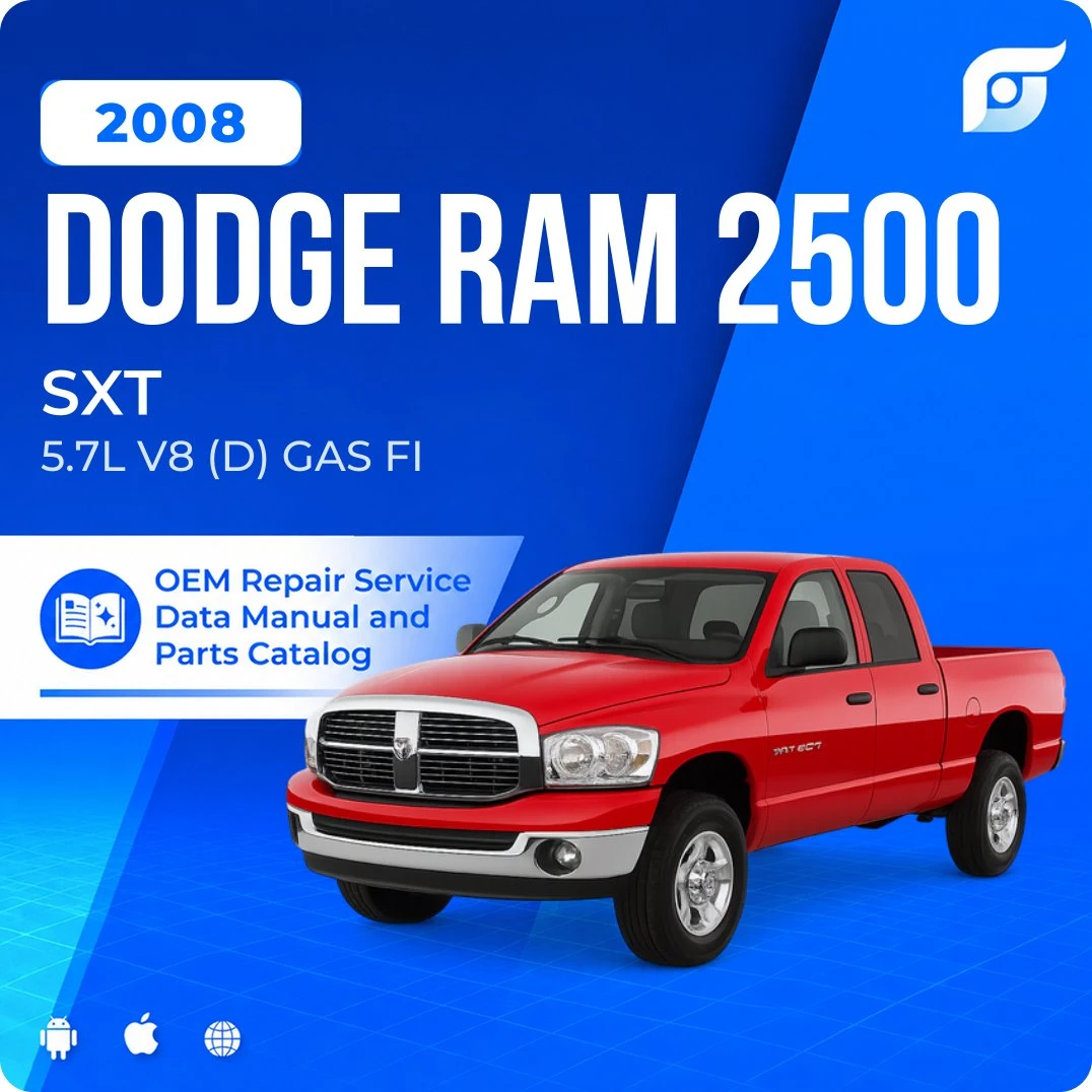2008 Dodge Ram 2500 SXT - OEM Repair Service Manual
