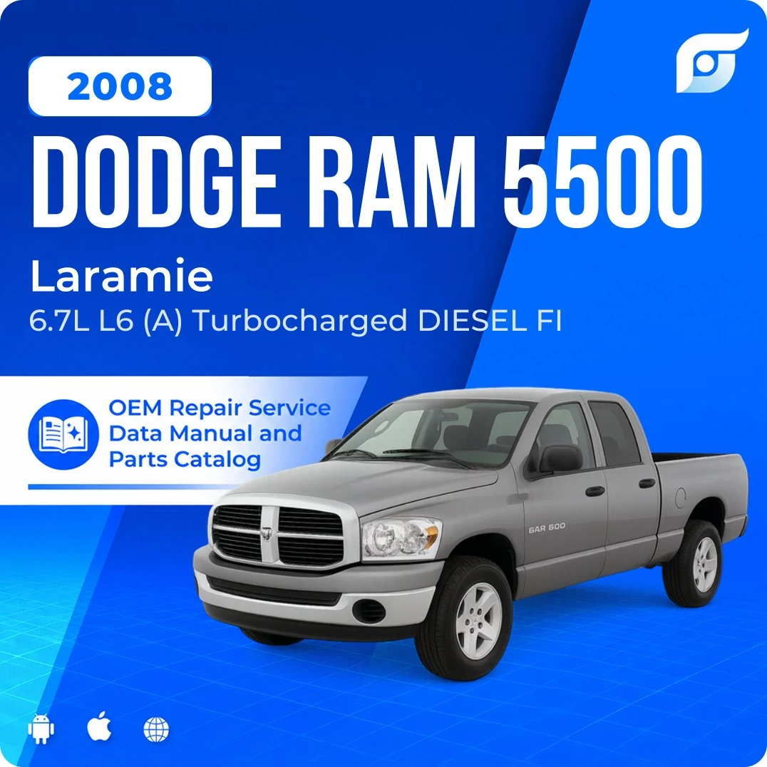 2008 Dodge Ram 5500 Laramie - OEM Repair Service Manual