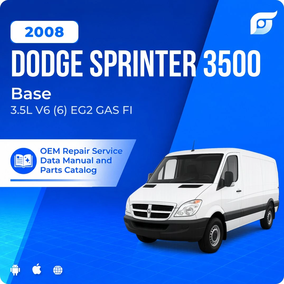 2008 Dodge Sprinter 3500 Base - OEM Repair Service Manual