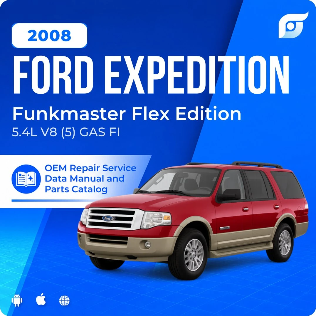 2008 Ford Expedition Funkmaster Flex Edition - OEM Repair Service Manual