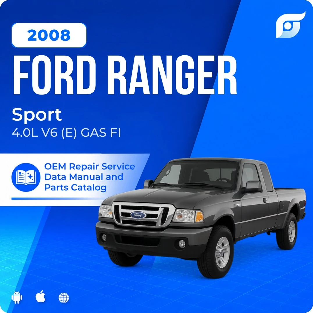 2008 Ford Ranger Sport - OEM Repair Service Manual