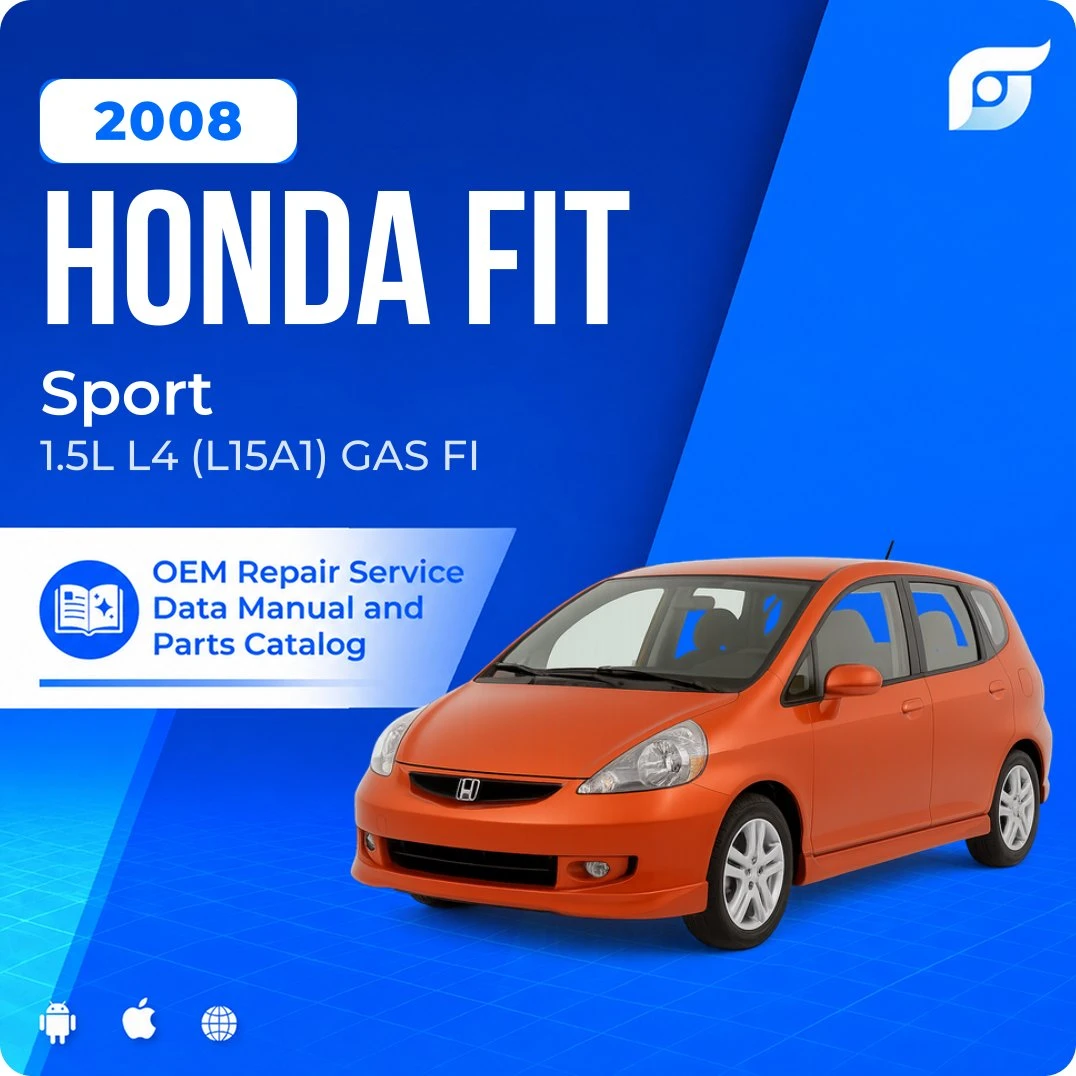 2008 Honda Fit Sport - OEM Repair Service Manual