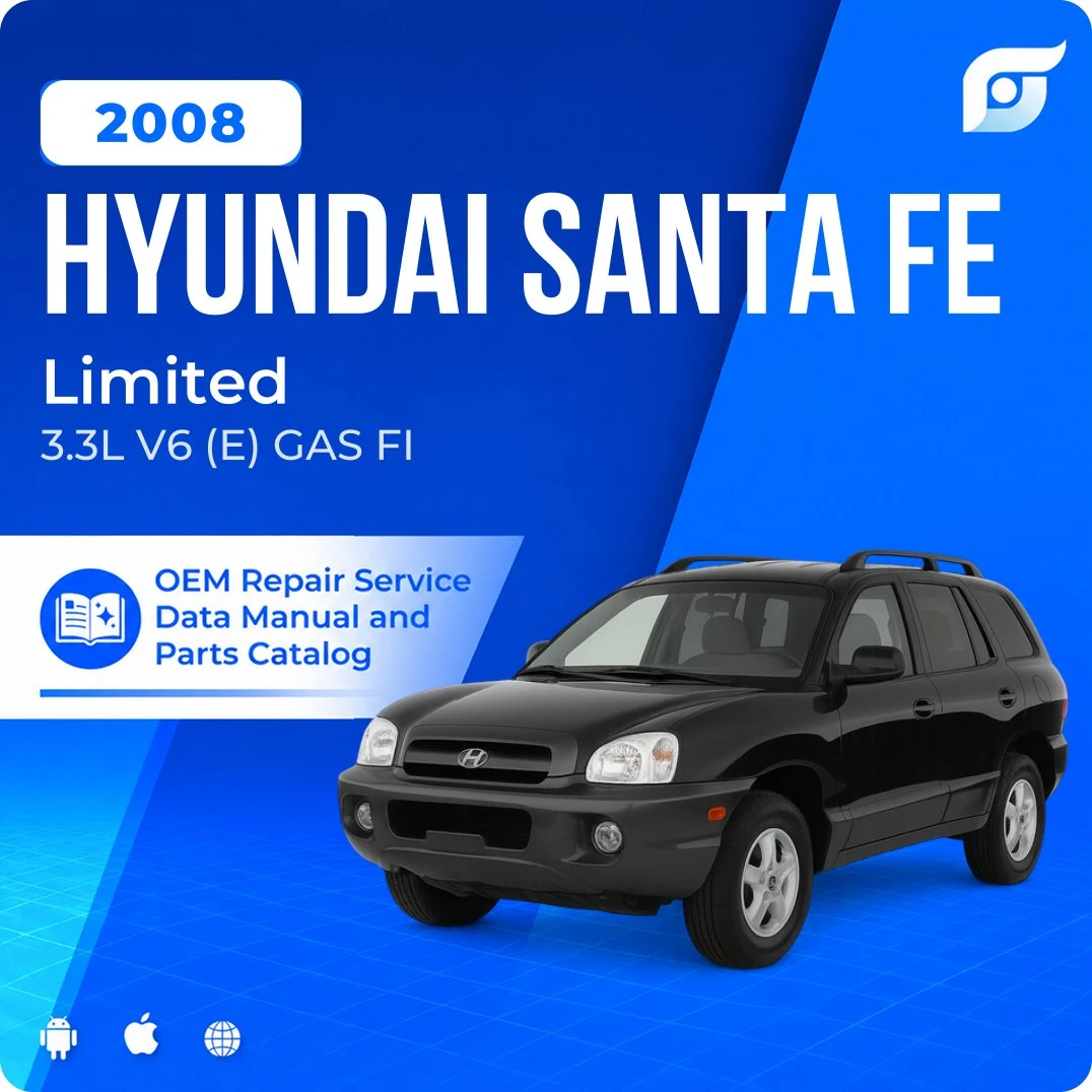2008 Hyundai Santa Fe Limited - OEM Repair Service Manual
