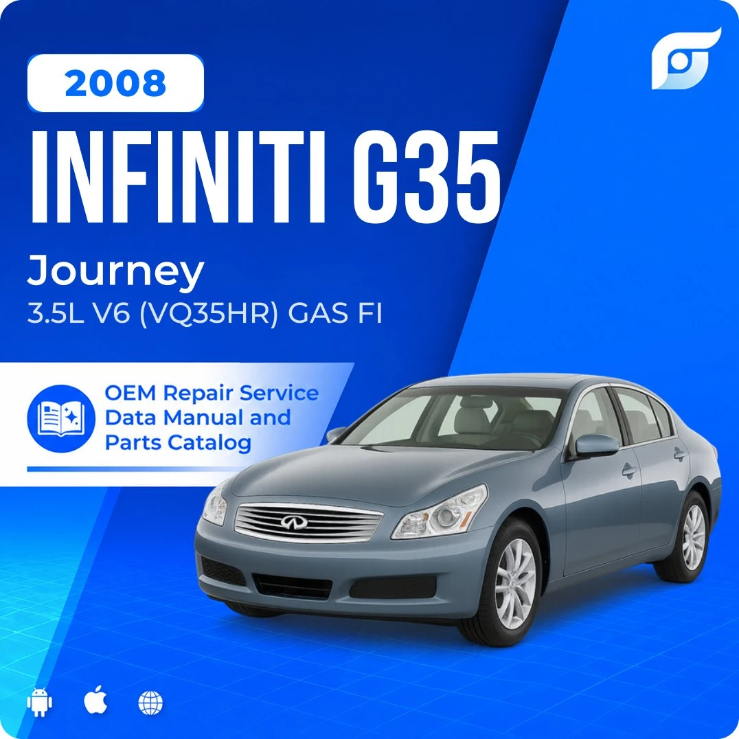 2008 INFINITI G35 Journey - OEM Repair Service Manual