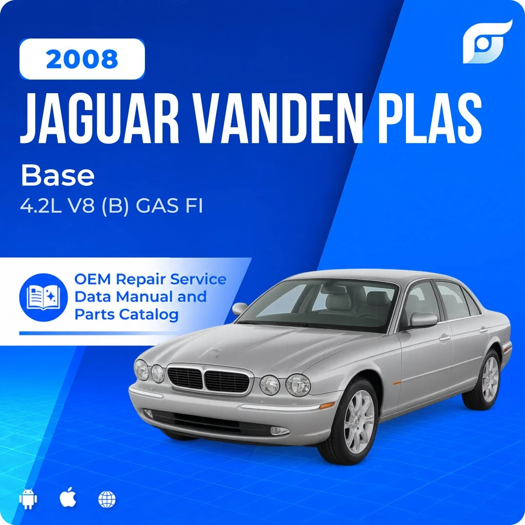 2008 Jaguar Vanden Plas Base - OEM Repair Service Manual