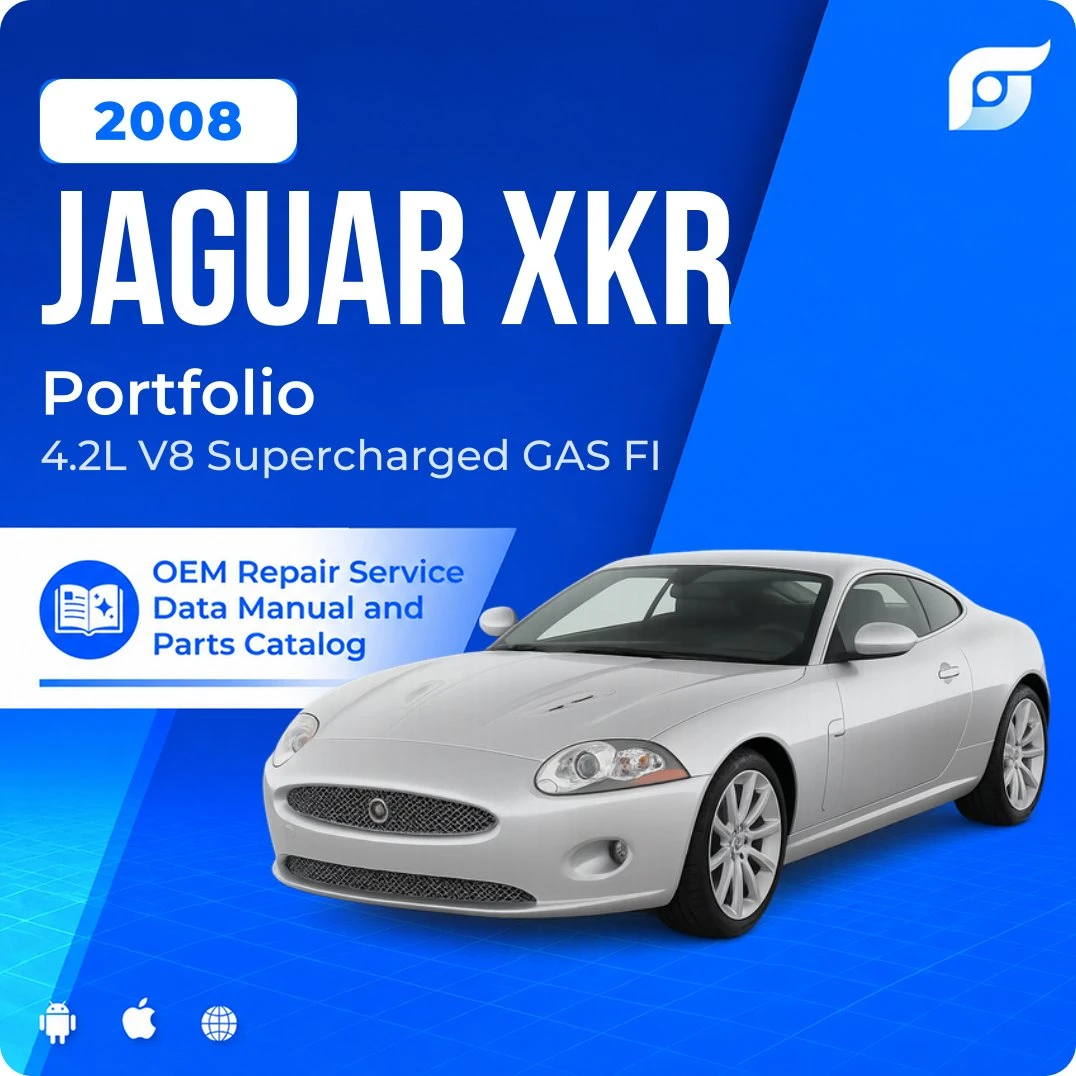 2008 Jaguar XKR Portfolio - OEM Repair Service Manual