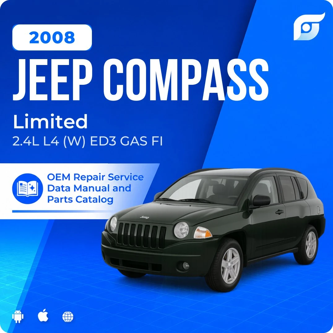 2008 Jeep Compass Limited - OEM Repair Service Manual