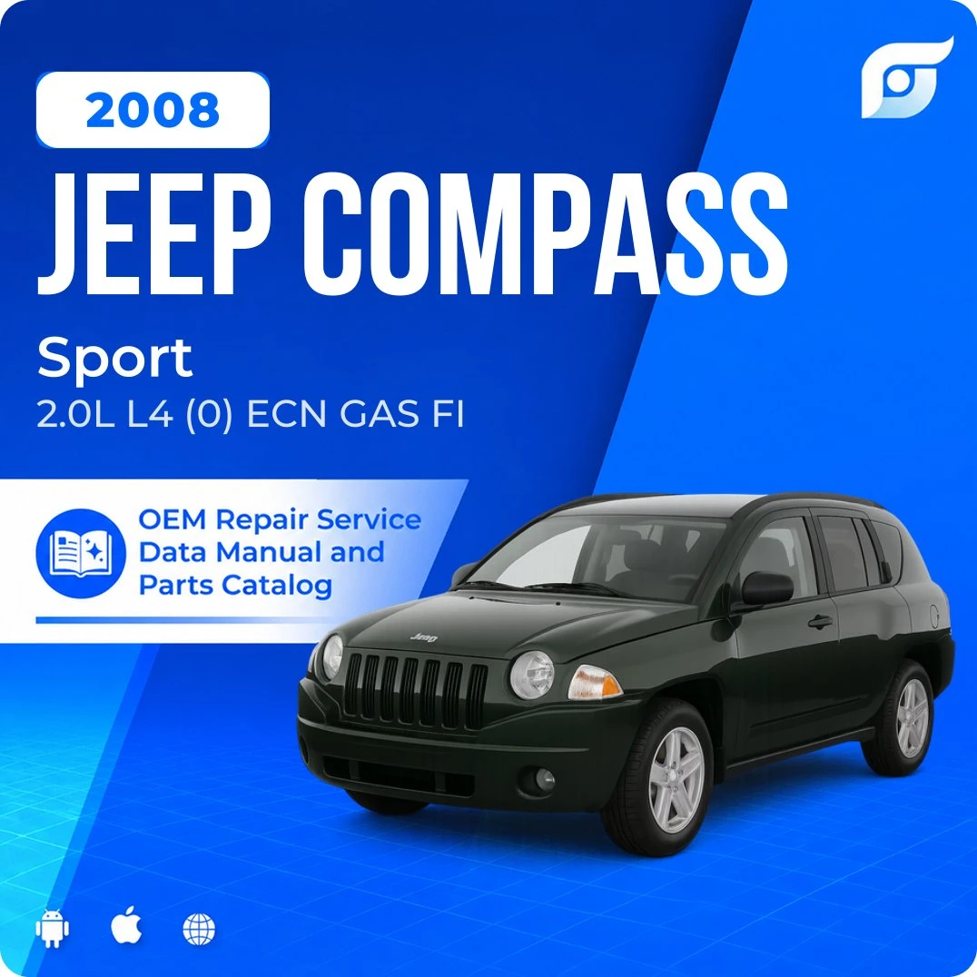 2008 Jeep Compass Sport - OEM Repair Service Manual