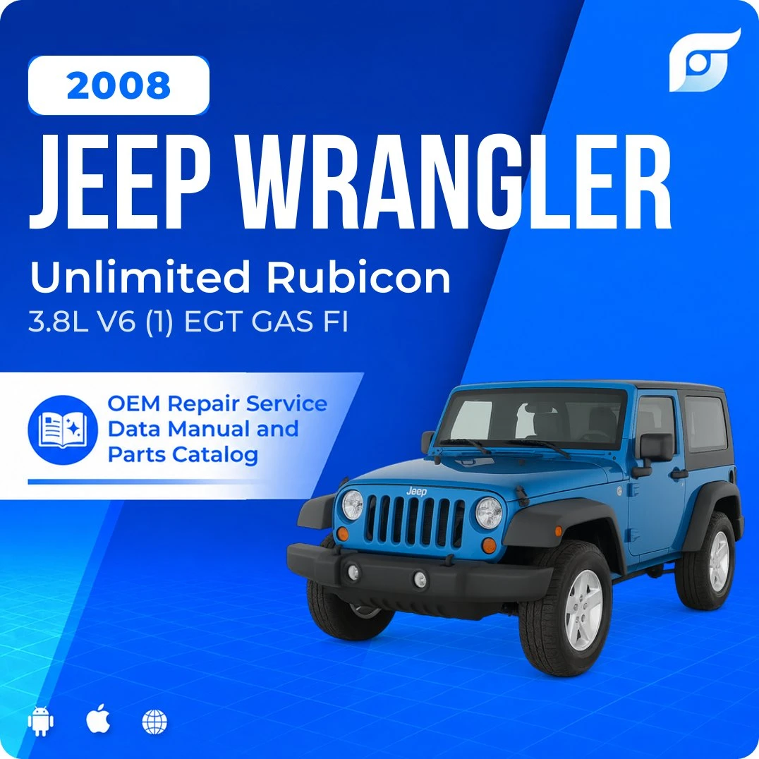2008 Jeep Wrangler Unlimited Rubicon - OEM Repair Service Manual