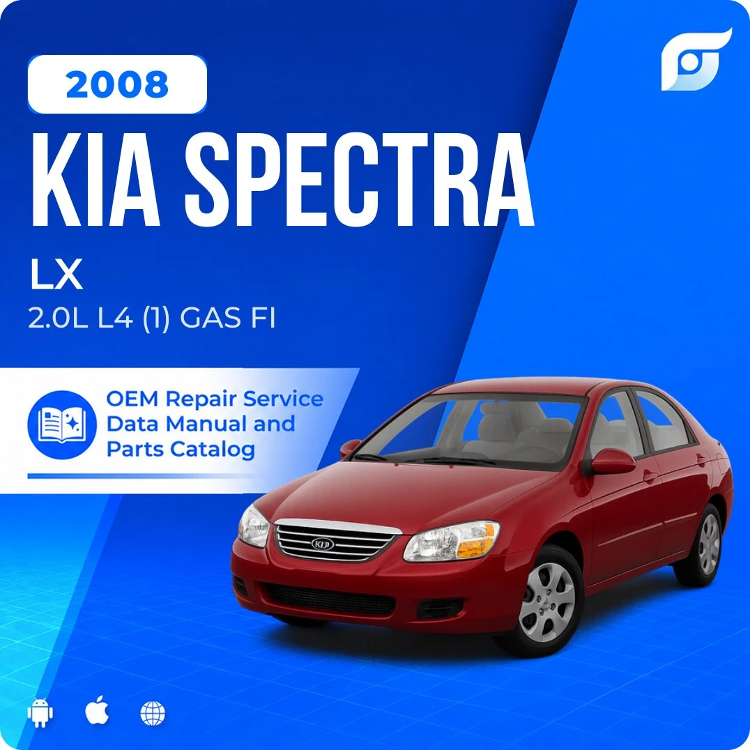 2008 Kia Spectra LX - OEM Repair Service Manual