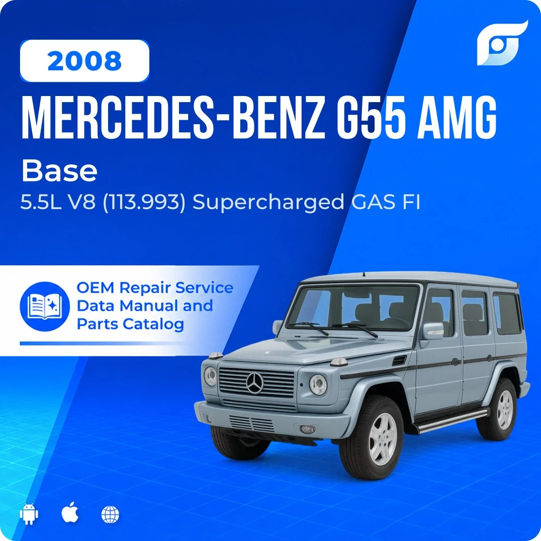 2008 Mercedes-Benz G55 AMG Base - OEM Repair Service Manual