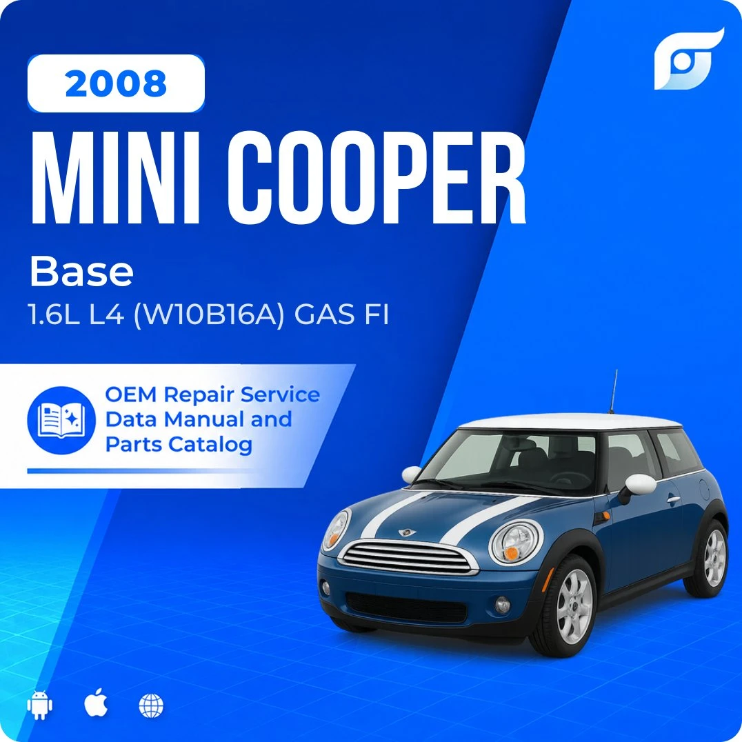 2008 Mini Cooper Base - OEM Repair Service Manual
