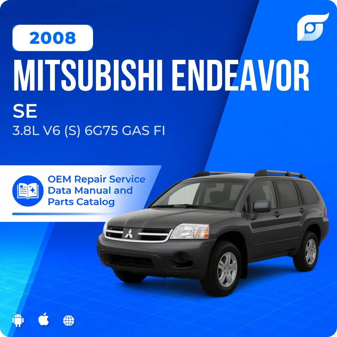 2008 Mitsubishi Endeavor SE - OEM Repair Service Manual