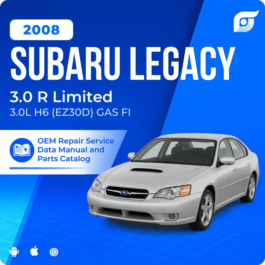 2008 Subaru Legacy 3.0 R Limited - OEM Repair Service Manual