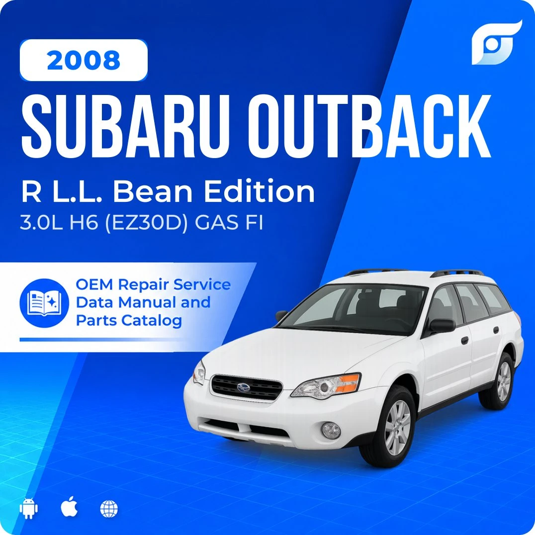 2008 Subaru Outback R L.L. Bean Edition - OEM Repair Service Manual