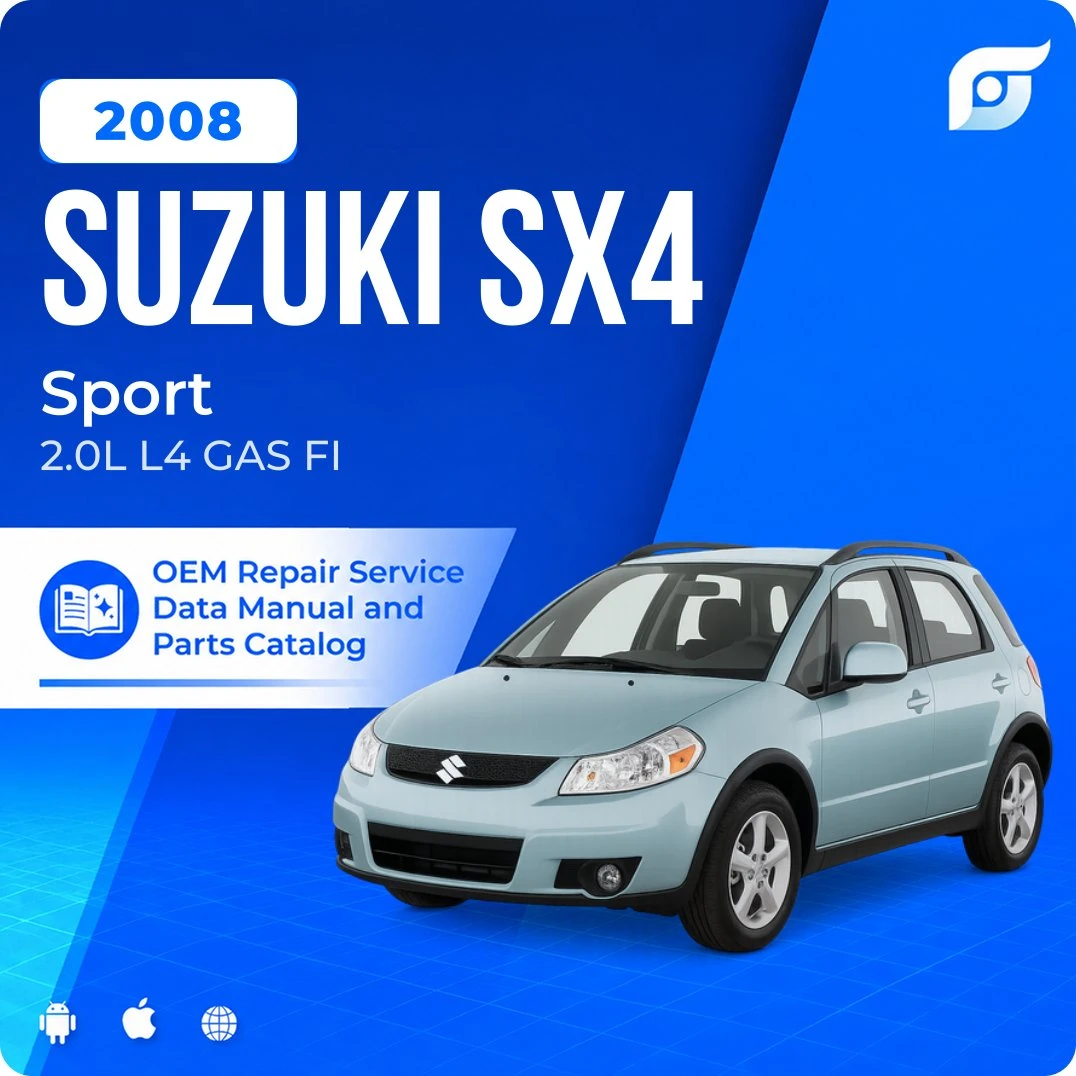 2008 Suzuki SX4 Sport - OEM Repair Service Manual