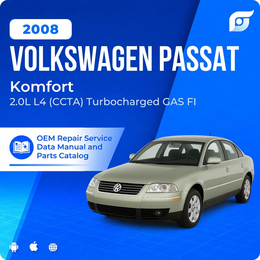 2008 Volkswagen Passat Komfort - OEM Repair Service Manual