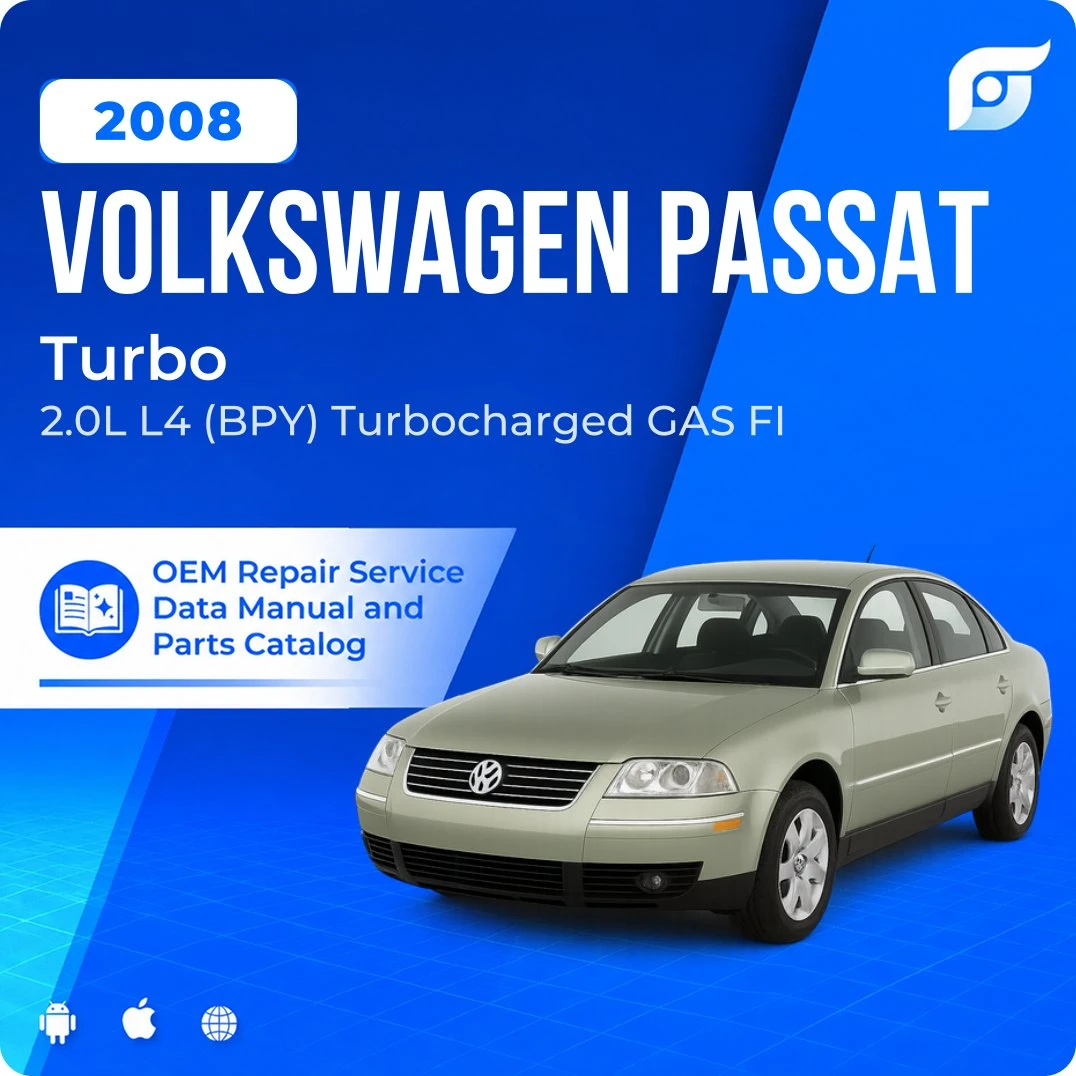 2008 Volkswagen Passat Turbo - OEM Repair Service Manual