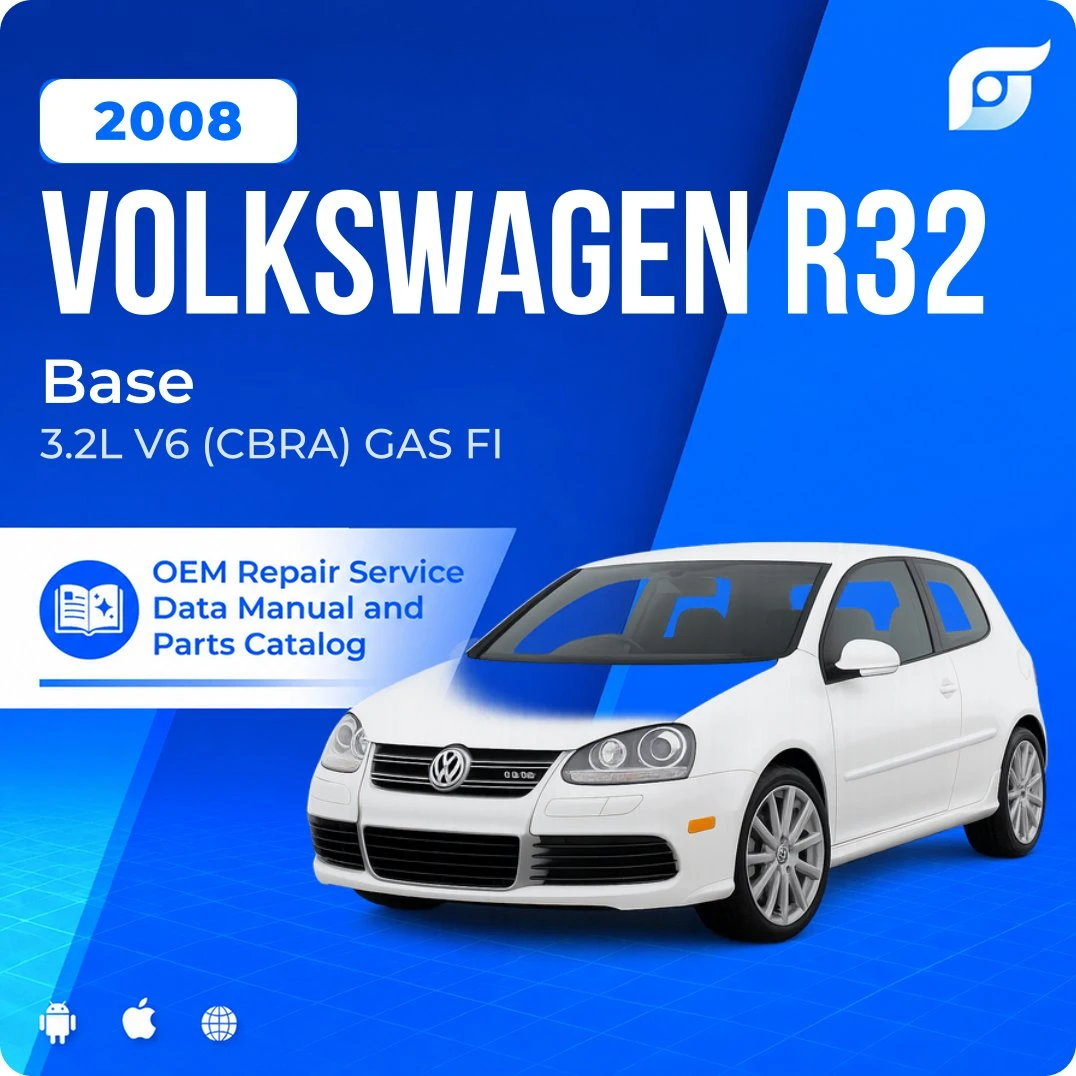 2008 Volkswagen R32 Base - OEM Repair Service Manual