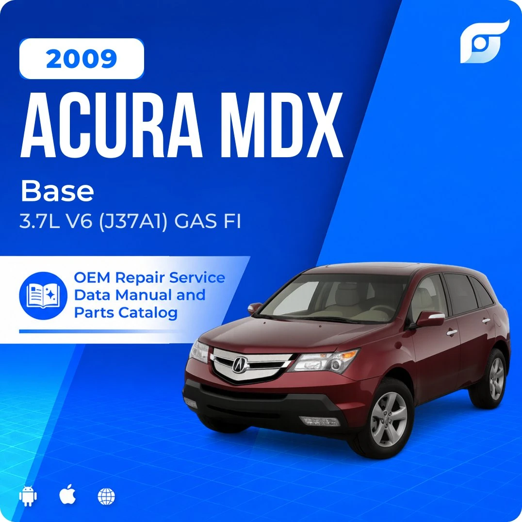 2009 Acura MDX Base - OEM Repair Service Manual