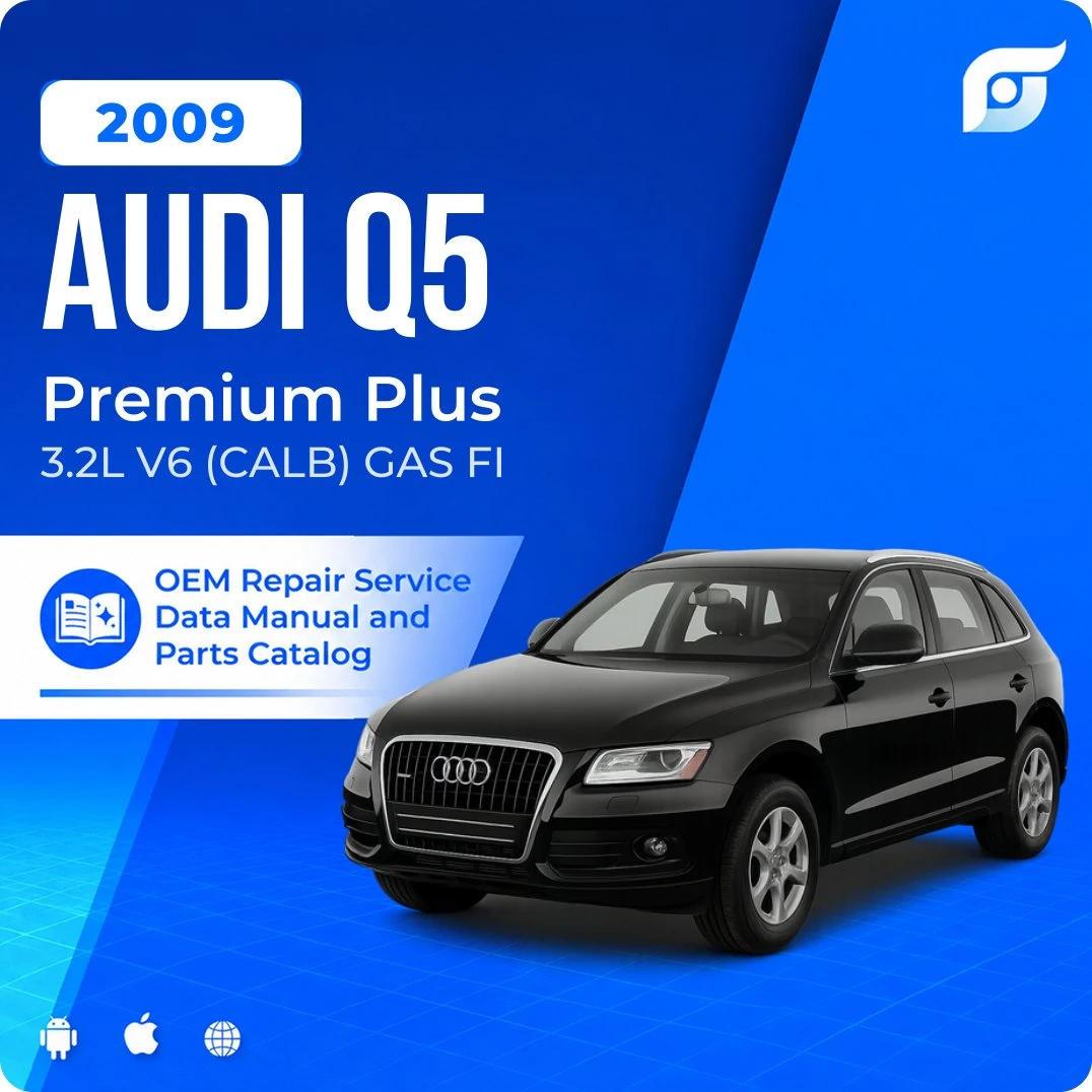 2009 Audi Q5 Premium Plus - OEM Repair Service Manual