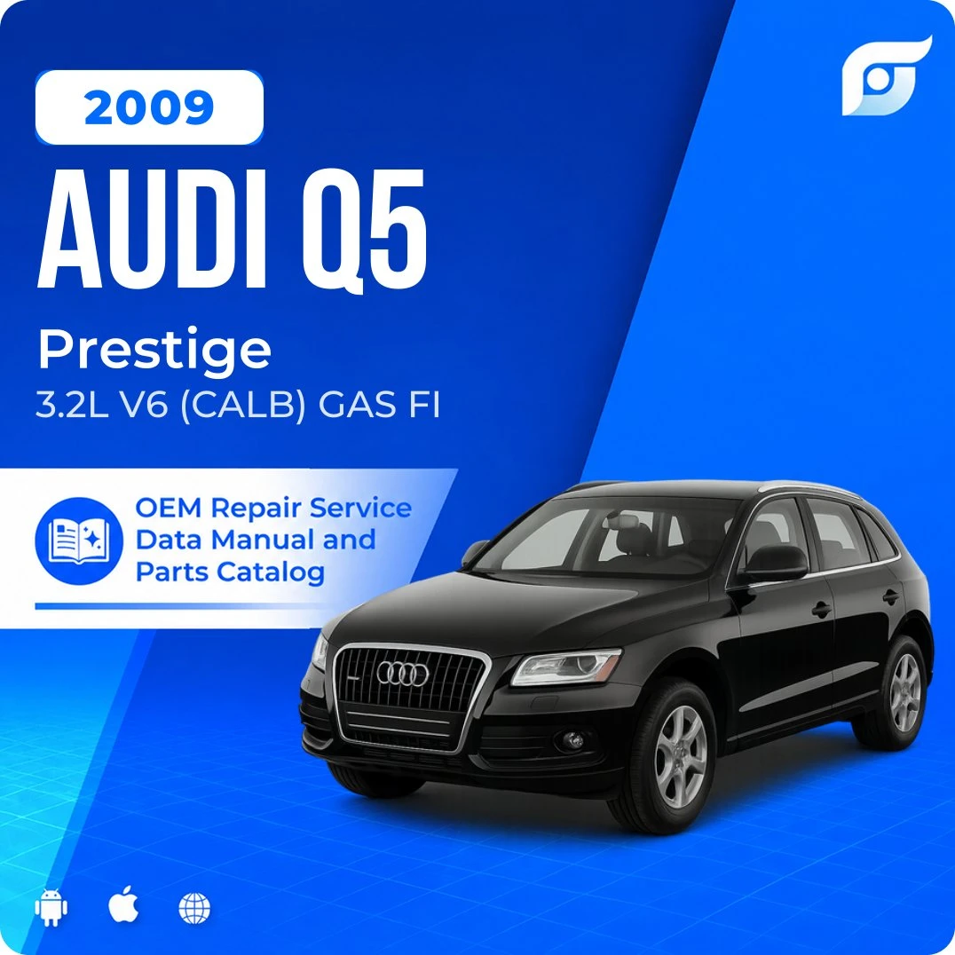 2009 Audi Q5 Prestige - OEM Repair Service Manual