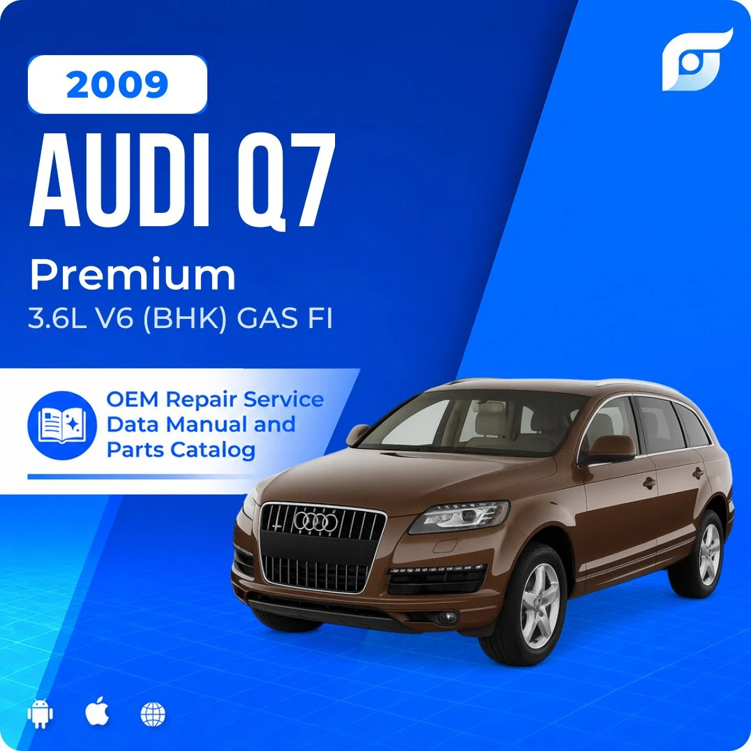 2009 Audi Q7 Premium - OEM Repair Service Manual