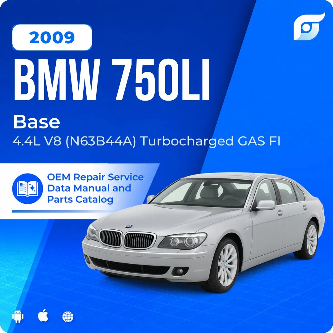 2009 BMW 750Li Base - OEM Repair Service Manual