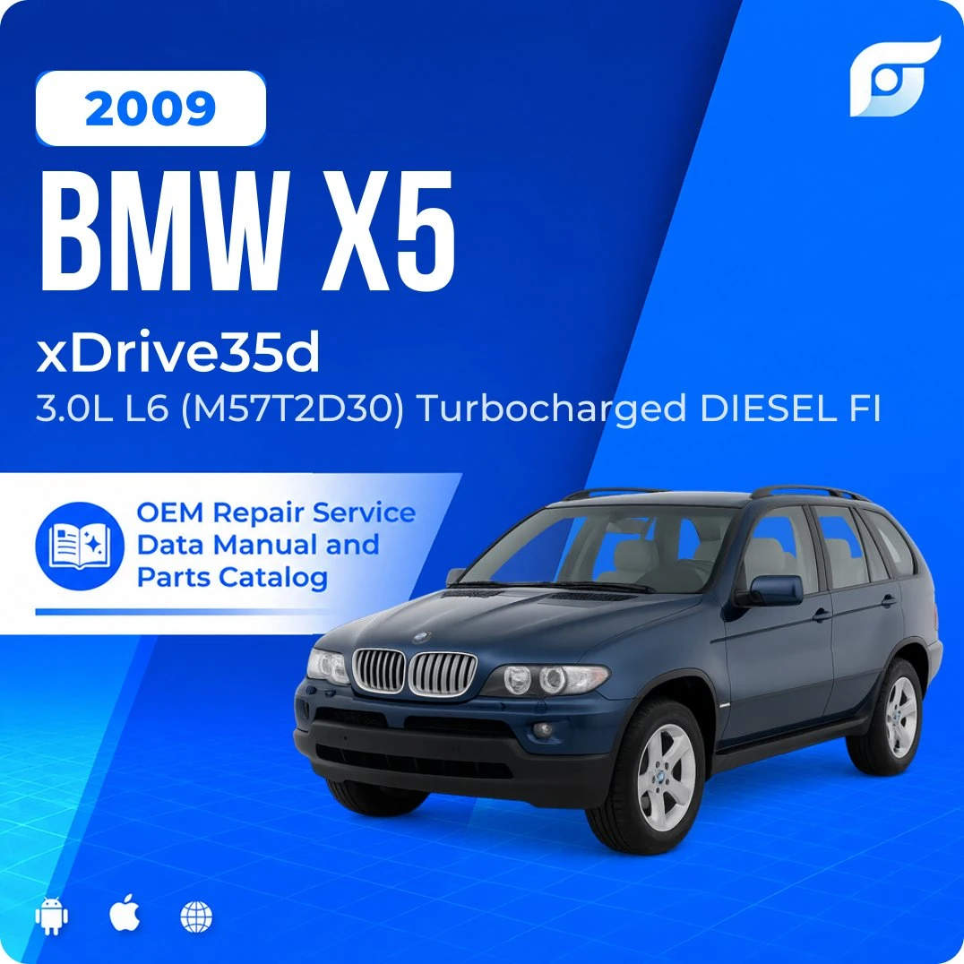 2009 BMW X5 xDrive35d - OEM Repair Service Manual