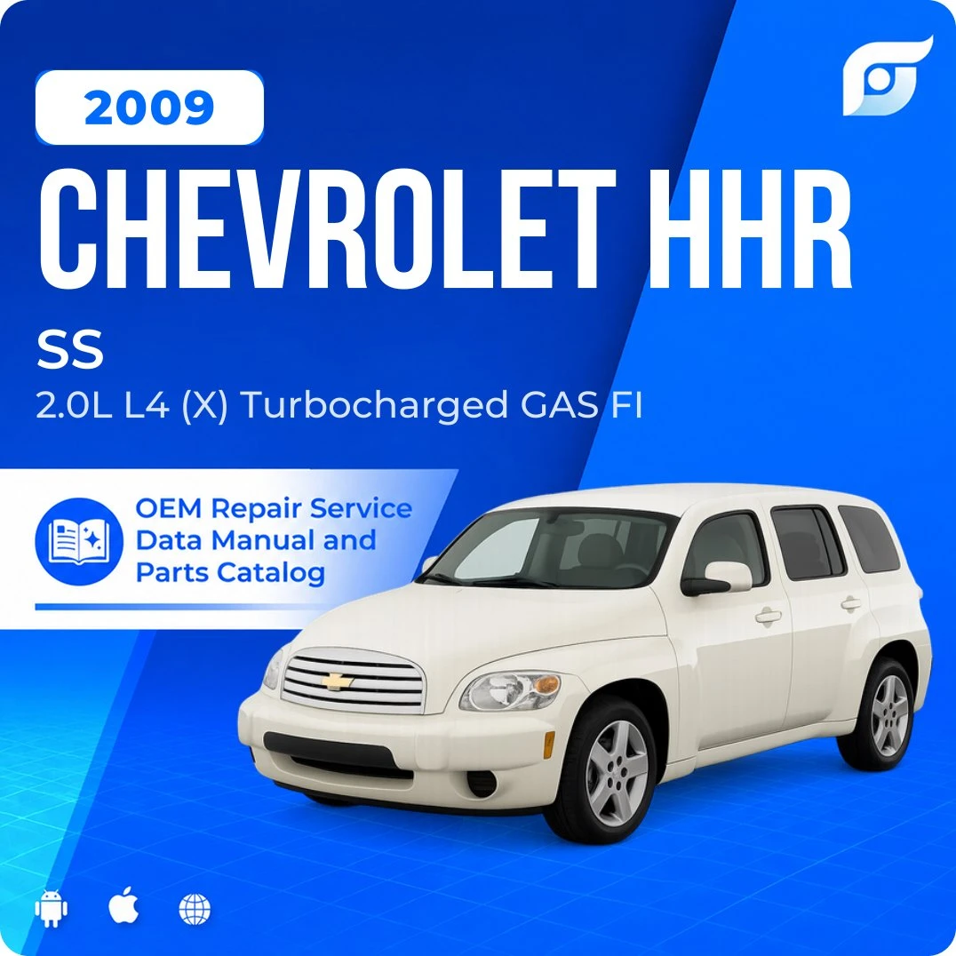 2009 Chevrolet HHR SS - OEM Repair Service Manual