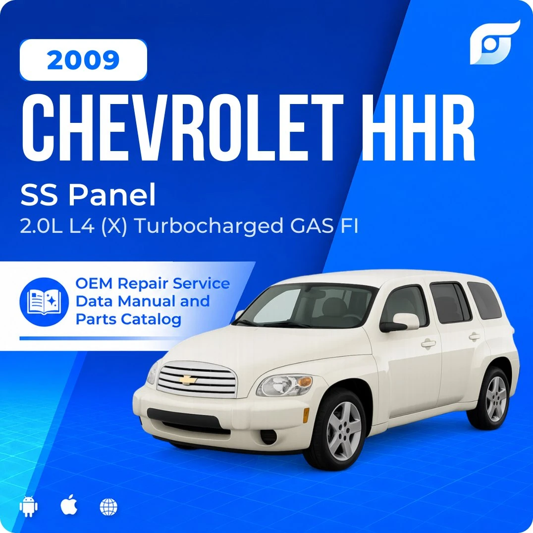 2009 Chevrolet HHR SS Panel - OEM Repair Service Manual