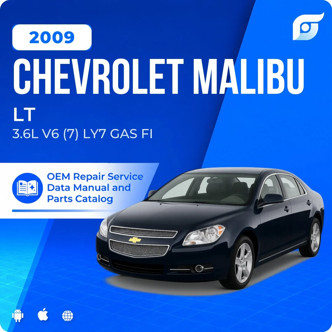 2009 Chevrolet Malibu LT - OEM Repair Service Manual