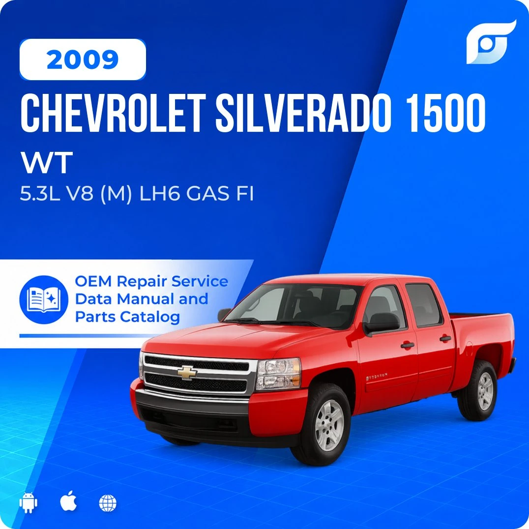 2009 Chevrolet Silverado 1500 WT - OEM Repair Service Manual