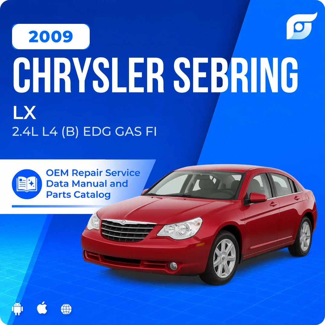 2009 Chrysler Sebring LX - OEM Repair Service Manual