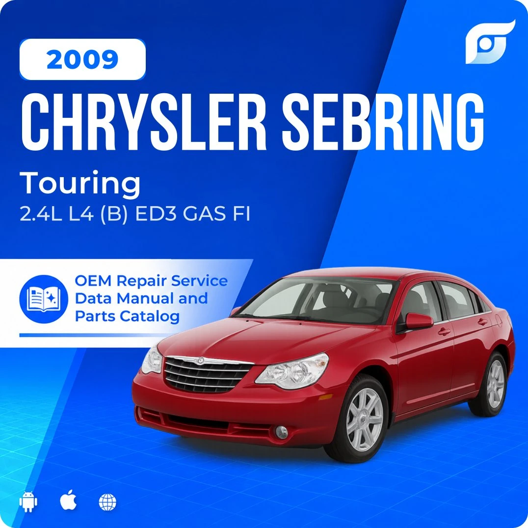 2009 Chrysler Sebring Touring - OEM Repair Service Manual