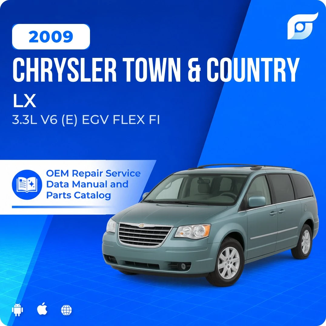 2009 Chrysler Town & Country LX - OEM Repair Service Manual