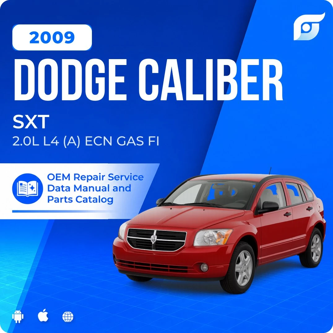 2009 Dodge Caliber SXT - OEM Repair Service Manual