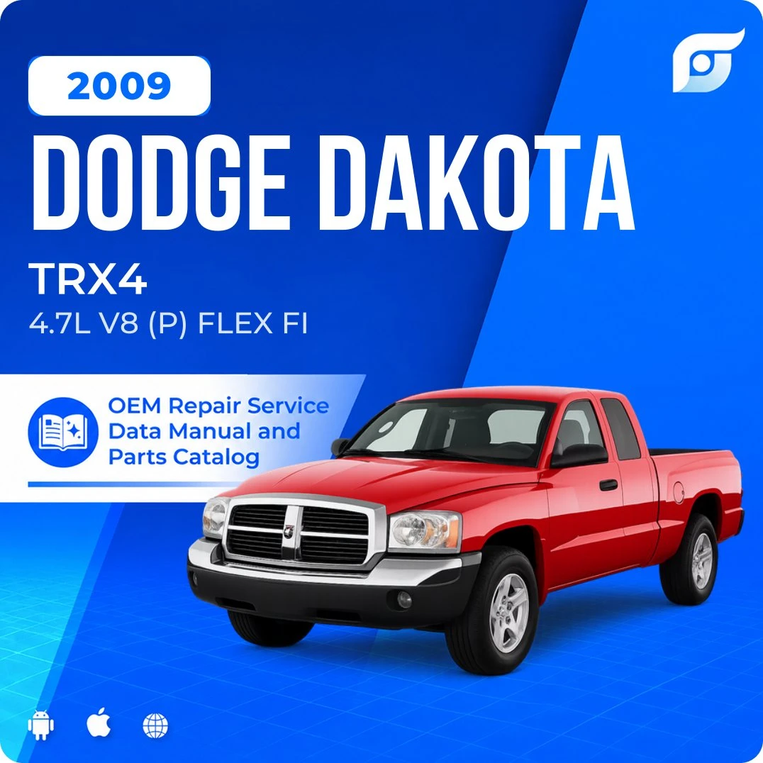 2009 Dodge Dakota TRX4 - OEM Repair Service Manual