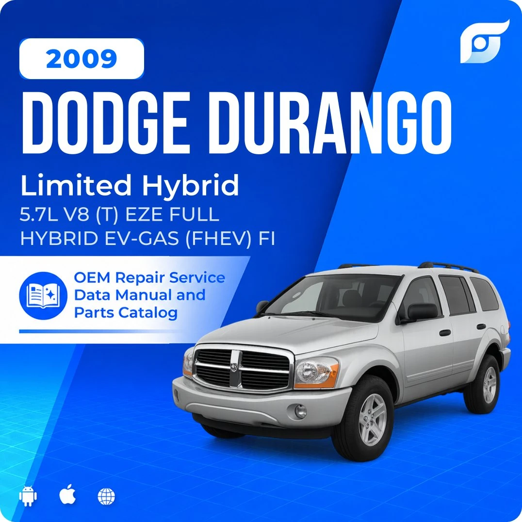 2009 Dodge Durango Limited Hybrid - OEM Repair Service Manual